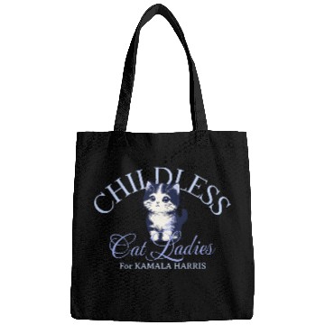 Discover Childless Cat Ladies For Kamala Harris Bags