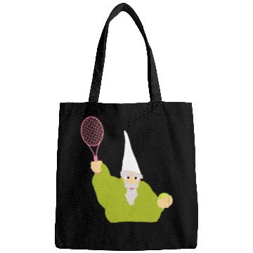 Discover Crawly Gnome Tiny Green Wizard, Funny Green Gnome Bags