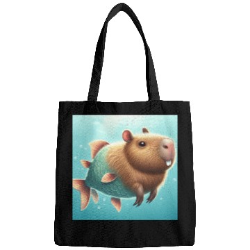 Discover The capybara-fish Bags