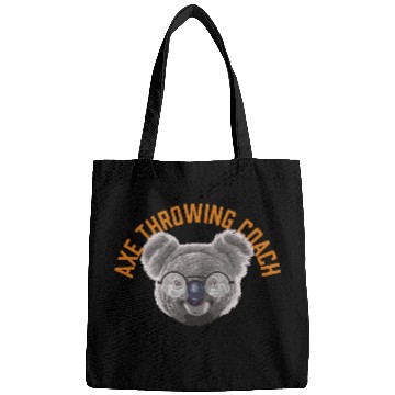 Discover Koalified Axe Throwing Coach Axe Thrower Funny Bags