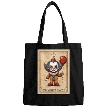 Discover Clown - Clown Tarot - Scary Clown Halloween Clown Bags