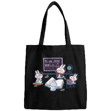 Discover Bunnies Math, Funny Back To School Bags