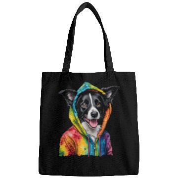 Discover Border Collie Bags Dog Colorful Funny Animal Pri