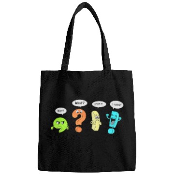 Discover Punctuation Party English Teacher Wait What Stop F Bags