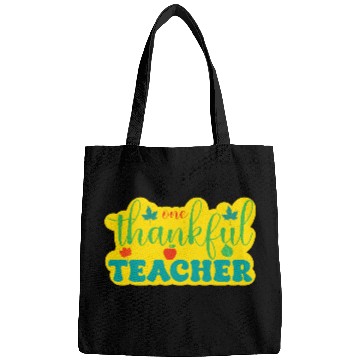 Discover one thankful teacher Bags