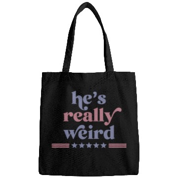 Discover He’s really weird Funny Kamala-Harris Bags