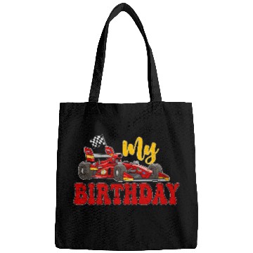 Discover My Birthday Race Car Bags