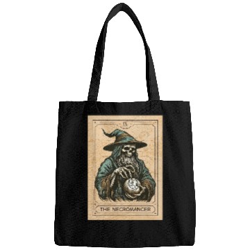 Discover Necromancer - Spooky Necromancer Bones Necromancer Bags
