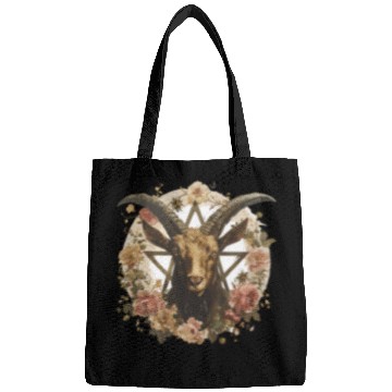 Discover Goat Lucifer Occult Devil Satan For a Heavy Metal Bags