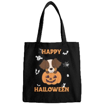 Discover Australian Shepherd In Pumpkin Cute Happy Bags