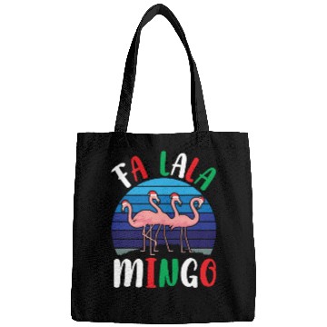Discover Candy Cane Flamingoes Fa La La Mingo Flamingo Bags