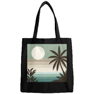 Discover Tropical Sunset Oasis Bags