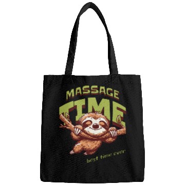 Discover Sloth Massage Time: Best Time Ever. Bags