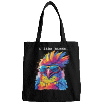 Discover I Like Birds Bags