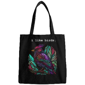 Discover I Like Birds Bags
