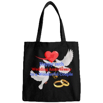 Discover wedding Anniversary 26th Bags