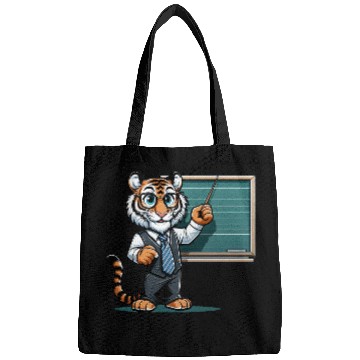 Discover Cute Tiger Teacher Bags