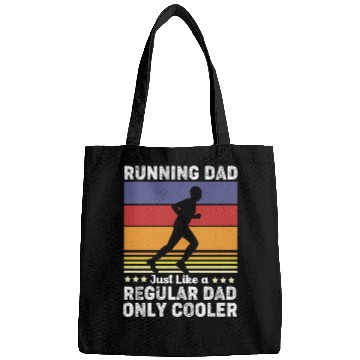 Discover Retro Half Marathon Running Dad Only Cooler Bags