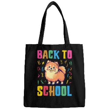 Discover Back To School with a Cute Pomeranian Bags