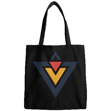 Discover Triangles Design 3 Color Vector Bags