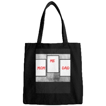 Discover Family Love Trio: Mom, Me, and Dad Frames Bags