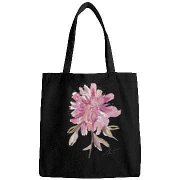 Discover Peony loose watercolor hand-painted Bags