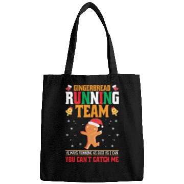 Discover Christmas Gingerbread Running Team Bags