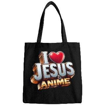Discover I Love Jesus & Anime Bags