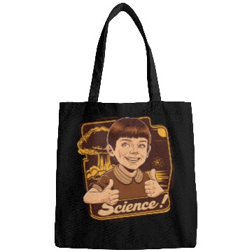 Discover Bold Science Typography for Active Minds Bags