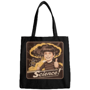 Discover Bold Science Typography for Active Minds Bags