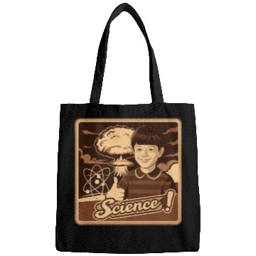 Discover Bold Science Typography for Active Minds Bags