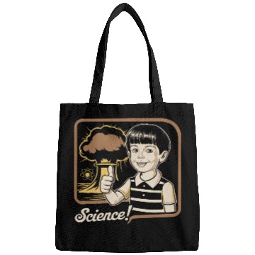 Discover Bold Science Typography for Active Minds Bags