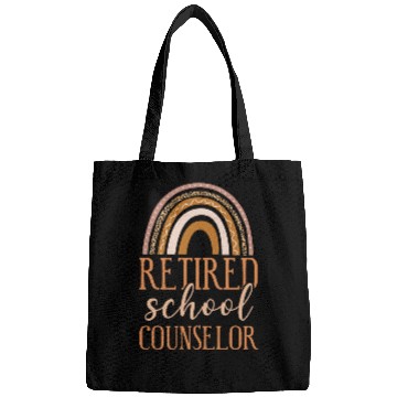 Discover School Counselor Retired Rainbow Bags