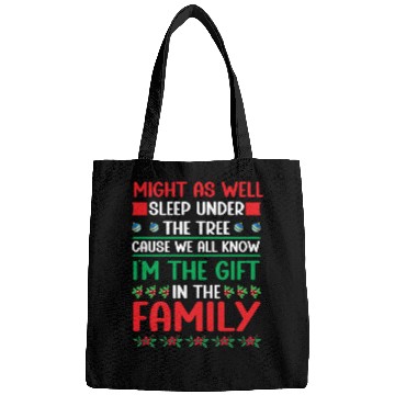 Discover Christmas Humor Merry Xmas Favorite Person Funny Bags