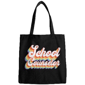 Discover School Counselor Retro Vintage Bags
