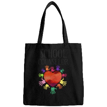 Discover School Counselor Heart Bags