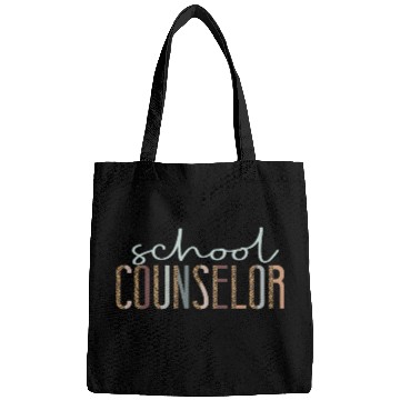 Discover School Counselor Leopard Cheetah Bags