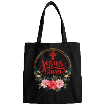 Discover Jesus Saves Bible Text Love Jesus Christian Bags