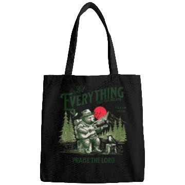 Discover Christian Bible Verse Bear Let Everything That Bre Bags