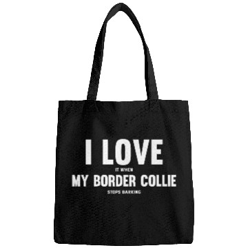 Discover Border Collie Dog Owner Premium Bags