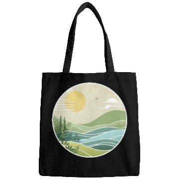 Discover The Peaceful Green Hills Bags
