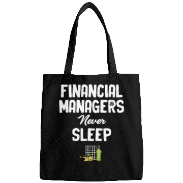 Discover Financial Managers Never Sleep Funny Banking Bags