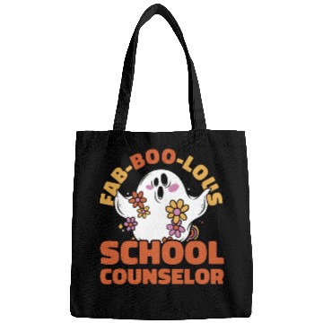 Discover School Counselor Halloween Ghost Bags