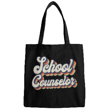 Discover School Counselor Retro Vintage Bags