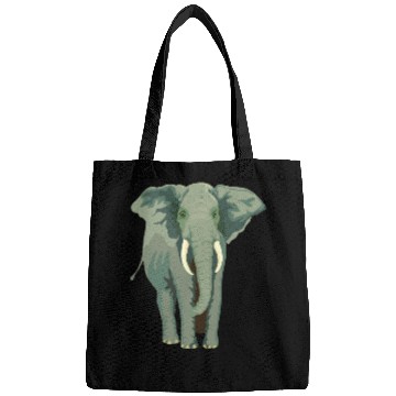 Discover Elephant Face Funny Bags - Funny Animal Face Lover