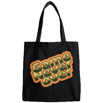 Discover GAME NEVER OVER: Game lover Bags