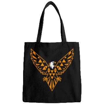 Discover Triangle Eagle with Bold Geometric Pattern Bags