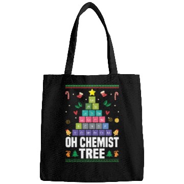 Discover Christmas Tree Chemistry Science Periodic Table Bags