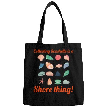 Discover Seashells Collector Beachcomber Sea Shell Ocean Bags