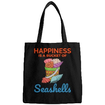 Discover Seashells Collector Beachcomber Sea Shell Ocean Bags